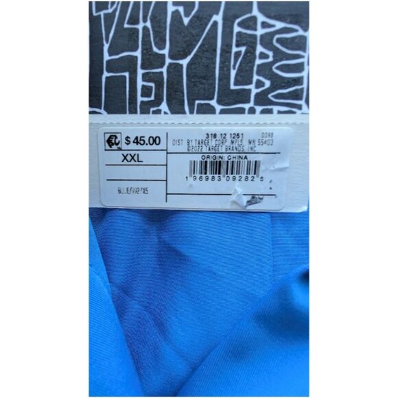 Sammy B “Black History Month” Adult Cropped Shacket Blue Size XXL - Picture 4 of 4